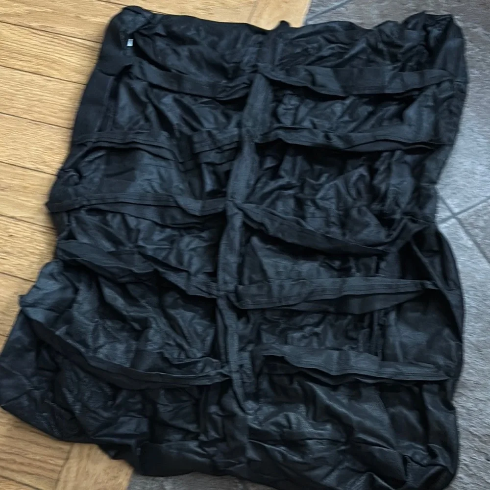 *Huge Black and Clear Storage Bag - Great for storing Dimensions = x h27” x w22”